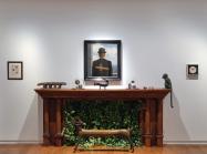 Installation view, Magritte and Les Lalanne: In The Mind's Garden, Di Donna Galleries (New York) in collaboration with Ben Brown Fine Arts (London). 