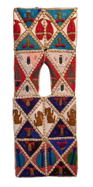 Ceremonial Hunting Shirt (Yoruba  Nigeria) Birds, Turtles, & Fish