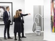 Galerie Krinzinger's booth at ARCOmadrid 2025. 