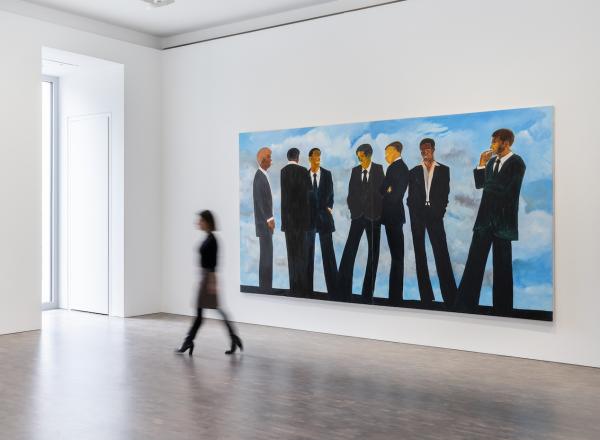 Installation View, Gideon Appah : How to Say Sorry in a Thousand Lights , March 14 – April 15, 2023 , Pace Gallery, London © Gideon Ap pah , courtesy Pace Gallery