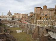 The Forums of Augustus and Trajan with the remains of the Via Alessandrina, 2025