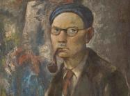 B.J.O. Nordfeldt, Self-Portrait, 1940. Oil on canvas, 32 × 26 in.