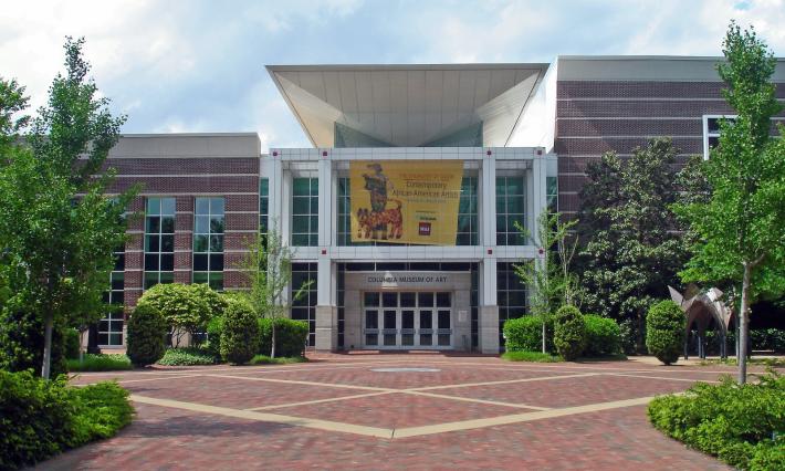exterior Columbia Museum of Art