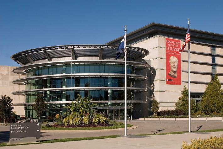 Exterior view of Indianapolis Art Museum