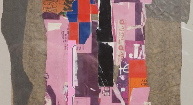 Jeanne Coppel, Sans titre, 1968, collage, 50 x 36 cm, Courtesy Françoise Livinec, © ADAGP, Paris