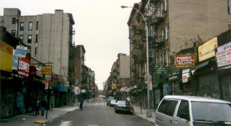 Lower East Side, Manhattan, October 1995. License
