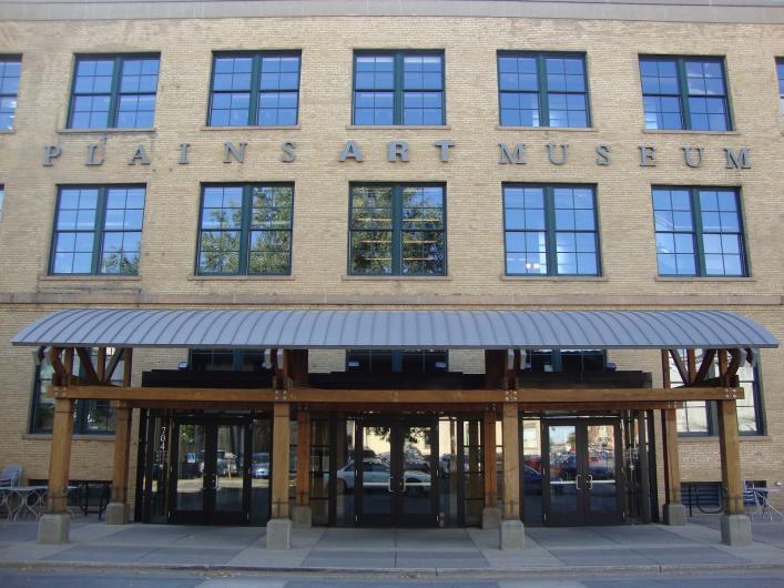 Street view of Plains Art Museum