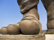 Foot of World's Tallest Statue